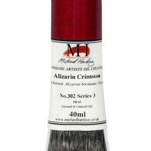 40ml Tuibe of Michael Harding Alizarin Crimson Oil Colour