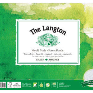 Langton Cold Pressed (NOT) 300g Pads & Blocks - 16x12" Spiral