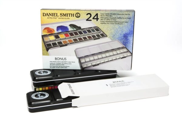 Daniel Smith 24 half pan watercolour set