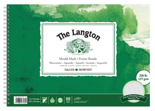 Langton Cold Pressed (NOT) 425g Spiral Pads - Image 3
