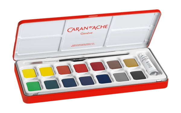 Caran D’Ache 15 Gouache  Studio Set