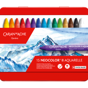 Caran d'ache Neocolor 2 watersoluble crayonsset of 15