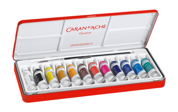 Caran D'Ache 12 Gouache Studio Set