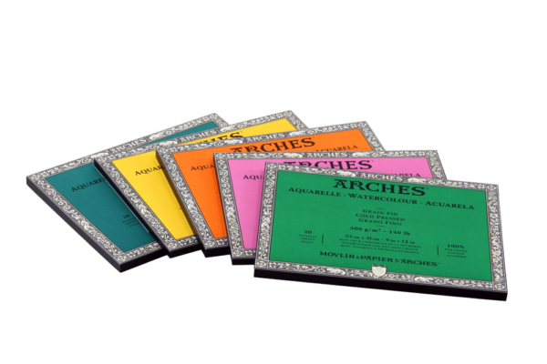 Arches Aquarelle Blocks selection