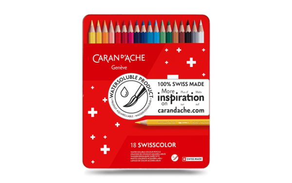 Caran D'Ache Swisscolor Water-Soluble Pencils - Image 13