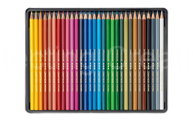 Caran D'Ache Swisscolor Water-Soluble Pencils - Image 5
