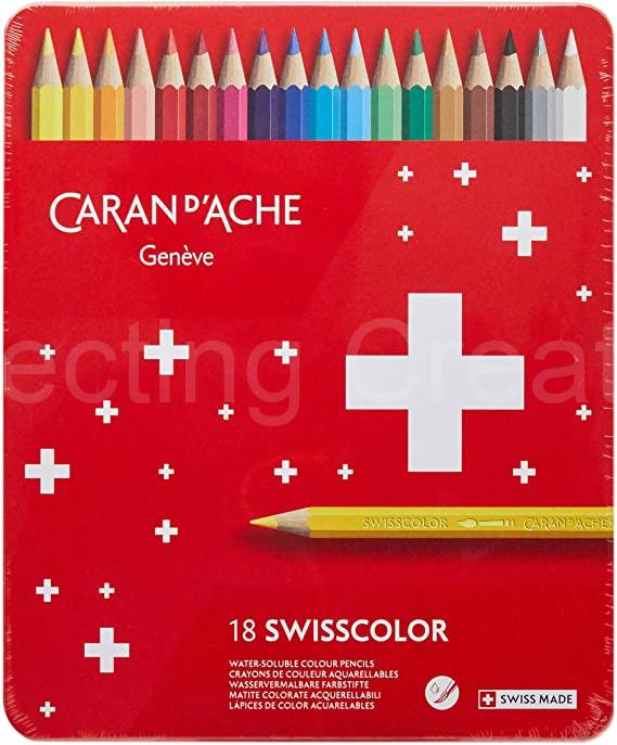 Caran D'Ache Swisscolor Water-Soluble Pencils - Image 9