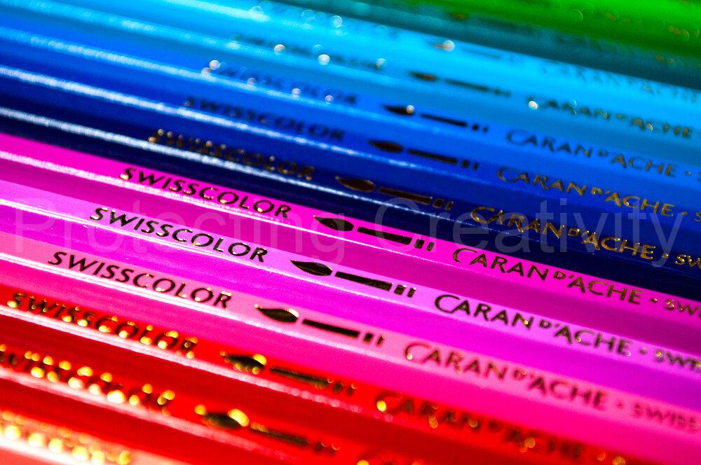 Caran D'Ache Swisscolor Water-Soluble Pencils - Image 6