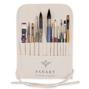 PanArt Brush Roll Short Handle