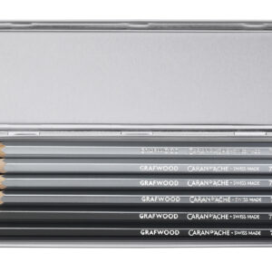 Caran D'Ache 6 Grafwood Pencils