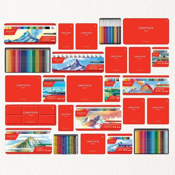 Caran D'Ache SupraColor Water-soluble pencil Sets - Image 4