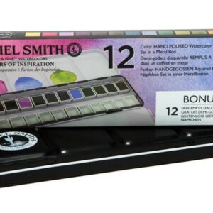 Daniel Smith watercolour box with outer box. Colours of inspiration set