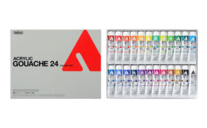 Holbein Acrylic Gouache set of 24 colours