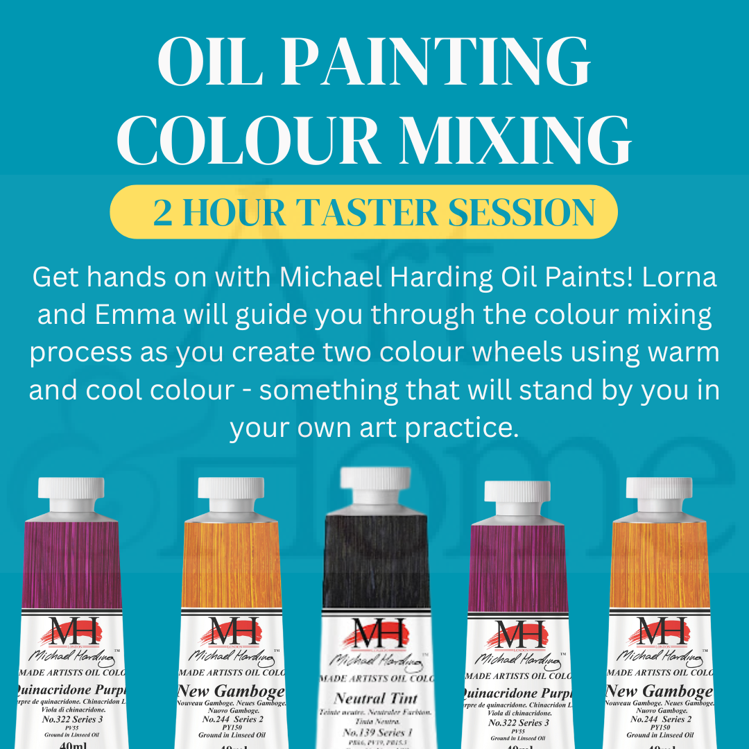 Oil Painting colour mixing workshop at Art & Home