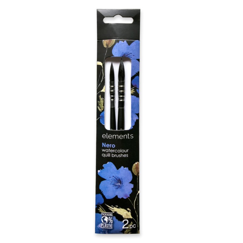 Elements Nero Watercolour Quill Brush Set - Image 3