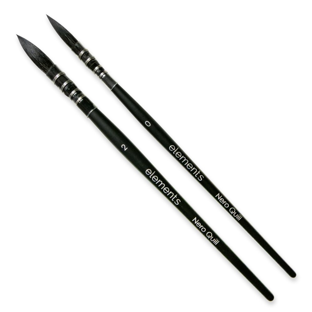Elements Nero Watercolour Quill Brush Set - Image 5