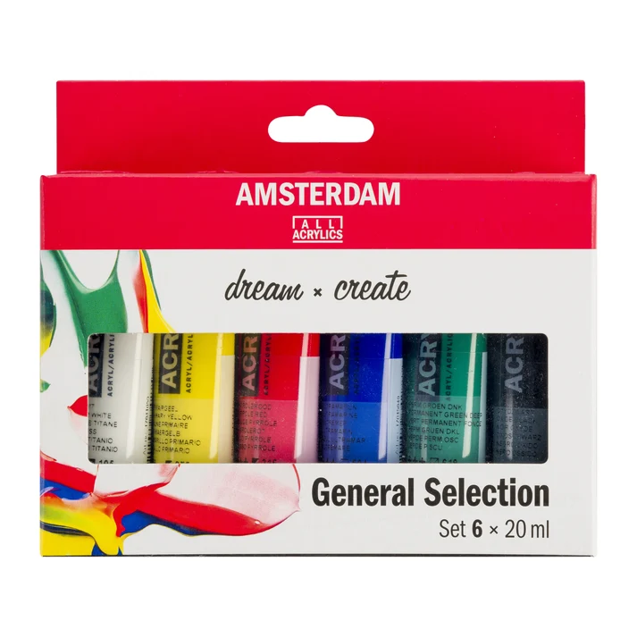 Amsterdam Acrylic paint Selection Sets - Image 3