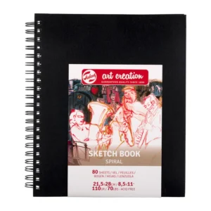 Art Creations A4 Spiral Hardback Sketch Book