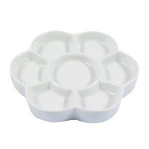 Porcelain Flower Shaped Palette