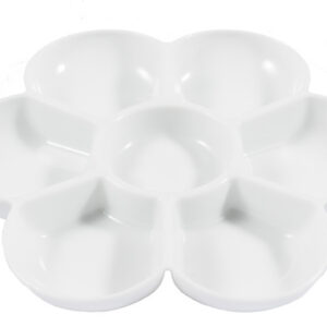 Plastic Flower Shaped Palette
